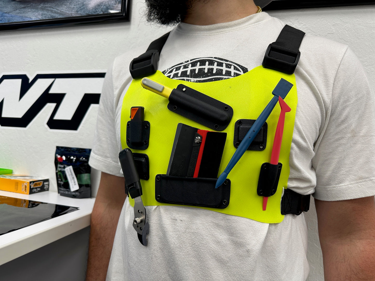 Vinyl Wrapper Chest Rig